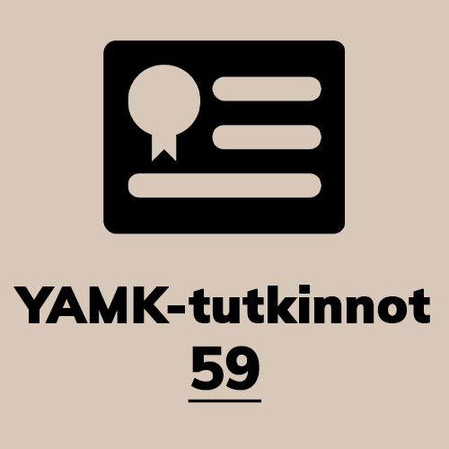 YAMK-tutkintoja suoritettiin Humakissa 59.